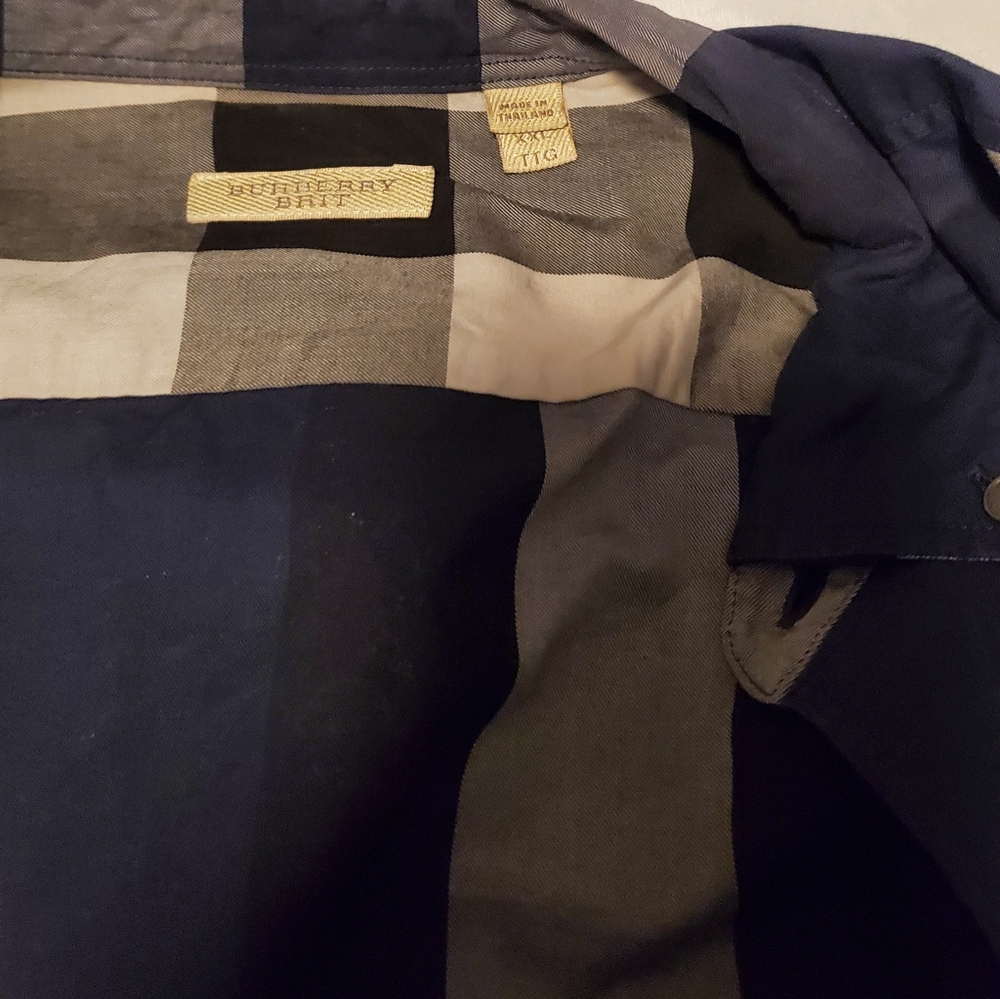 Three Burberry shirts $100 each - Picture 4 of 8
